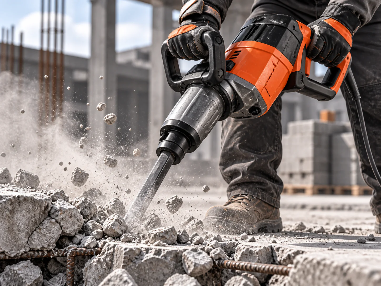 Illustrative construction tool application