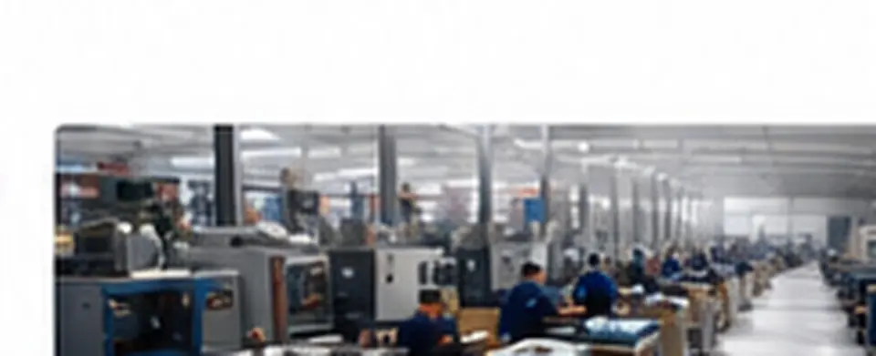 Factory workshop scene